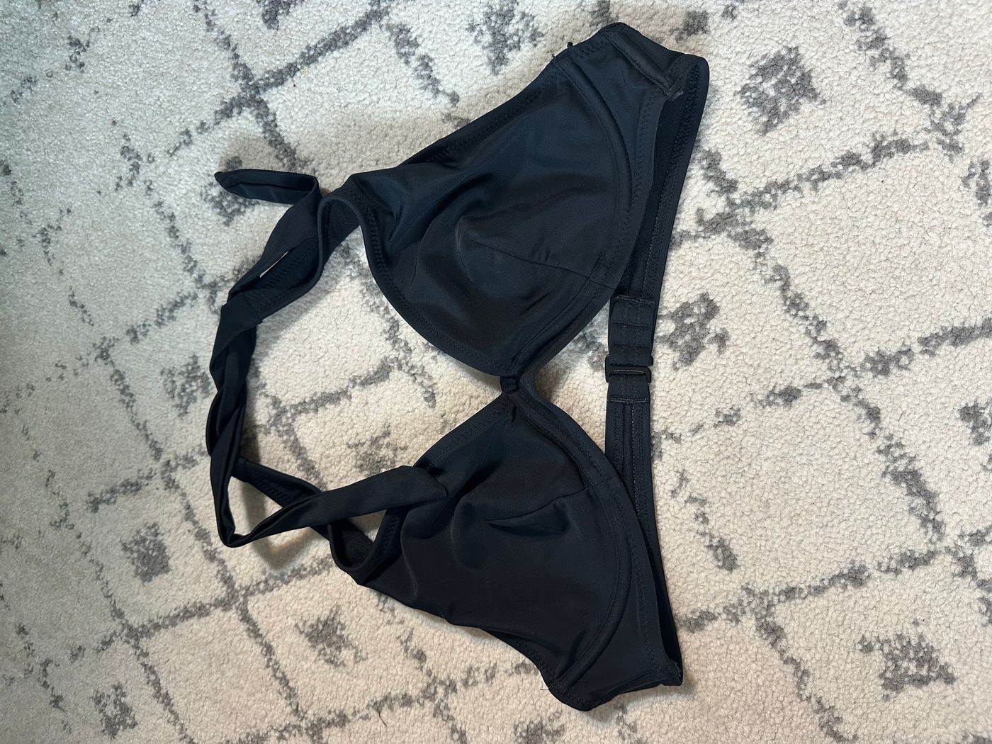 Women's Black Bathing Suit TOp