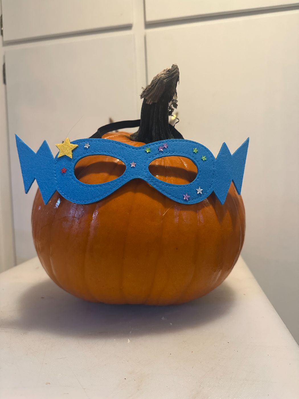 Blue Star Sparkle Mask