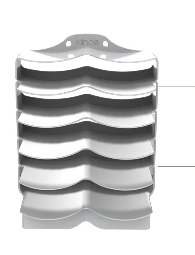Breast milk storage organizer 